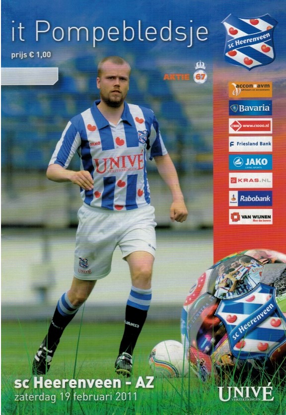 AZ Programma 19-feb-2011 Heerenveen uit